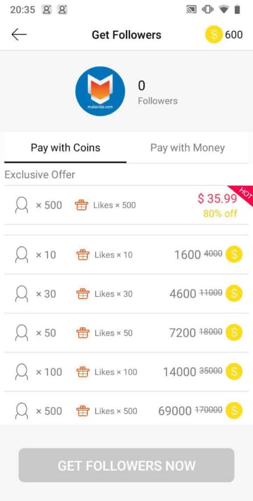 getinsta-mod-apk-unlimited-coins