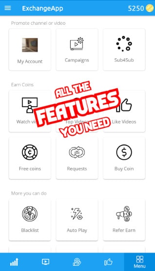 exchangeapp-sub4sub-mod-apk-unlimited-coins